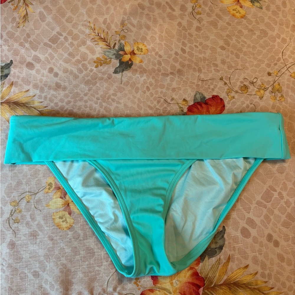 Victoria's Secret Aqua Bikini Bottoms